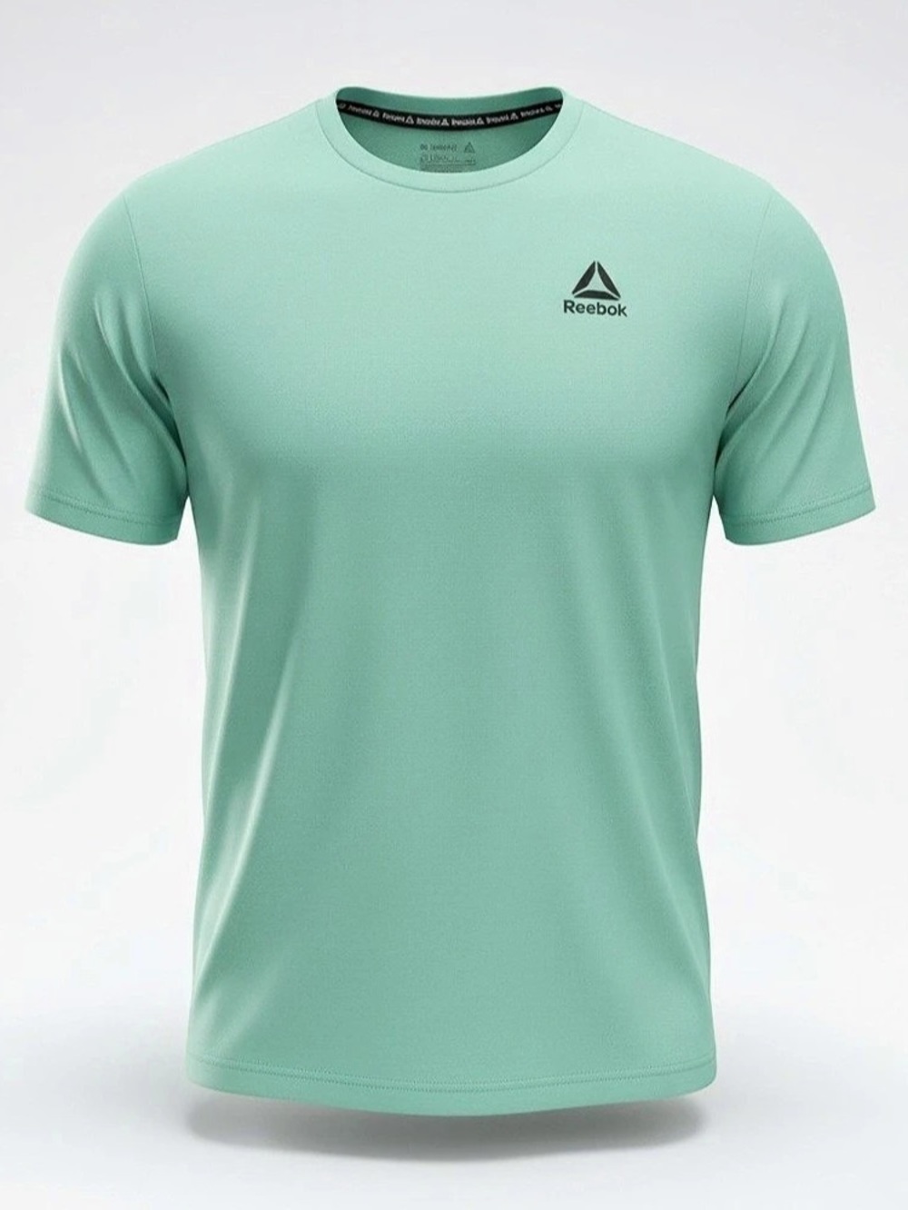 Reebok Men's Athletic Short Sleeve Tee in Green NWT